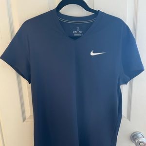 Navy Men’s Breathe Tennis Shirt